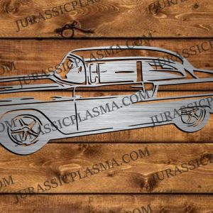 1955 CHEV CAR 9 X 22 2026 DIGITAL DOWNLOAD SVG DXF JPEG