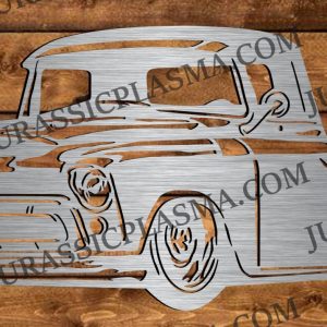 1955 - 1959 1956 CHEV TRUCK 23 X 11 2026 DIGITAL DOWNLOAD SVG DXF JPEG