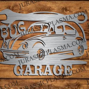 BUG GARAGE 14 X 19 2026  DIGITAL DOWNLOAD SVG DXF JPEG