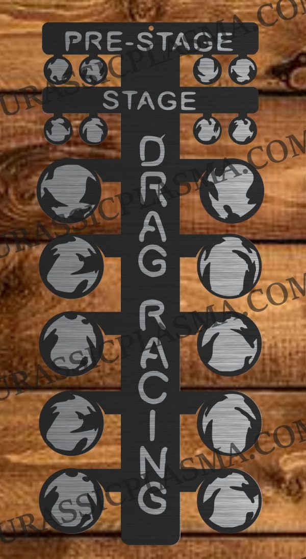 Drag Racing Tree Model DRAG RACE TREE REAL LOOKING 2 LAYER OPTION 10 X 23 2026 DIGITAL ...