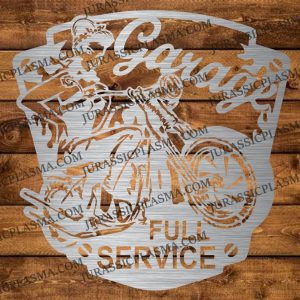 RETRO BIKE GIRL FULL SERVICE 22 X 22 2026 DIGITAL DOWNLOAD SVG DXF JPEG