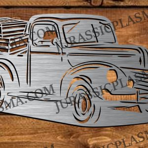 1940S FORD PICKUP TRUCK 17 X 9 2026 DIGITAL DOWNLOAD SVG DXF JPEG