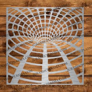 3D WORMHOLE WIDE 32 X 32 2026 DIGITAL DOWNLOAD SVG DXF JPEG