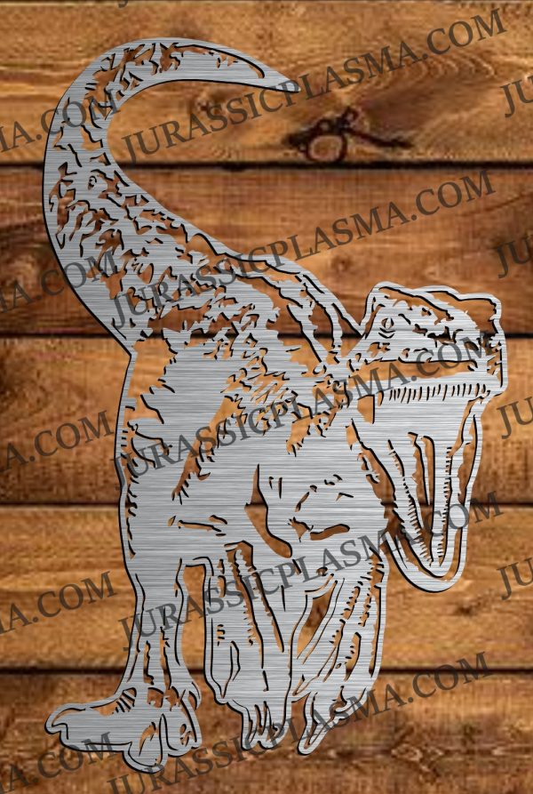 BLUE RAPTOR 22 X 34 2026 DIGITAL DOWNLOAD SVG DXF JPEG - Jurassic Plasma