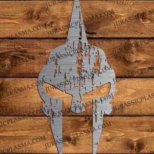 GLADIATOR HELMET LARGE 16 X 35 2026 DIGITAL DOWNLOAD SVG DXF JPEG
