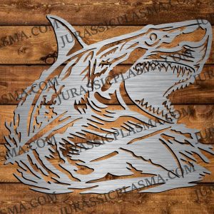 MEAN SHARK 19 X 23 2026 DIGITAL DOWNLOAD SVG DXF JPEG