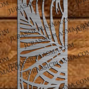 PALM LEAF PANEL 11 X 44 2026 DIGITAL DOWNLOAD SVG DXF JPEG