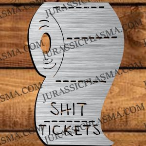 SHIT TICKETS 6 X 9 2026 DIGITAL DOWNLOAD SVG DXF JPEG