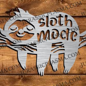SLOTH MODE 11 X 8 2026 DOWNLOAD SVG DXF JPEG