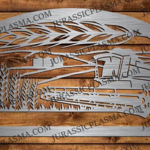 WHEAT FARM COMBINE BINS ADD NAME FARM SIGN 21 X 34 2026 DIGITAL DOWNLOAD SVG DXF JPEG