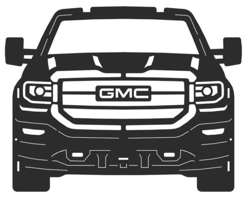 2018 gmc sierra front with tow mirrors 10 ga ms