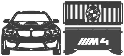 BMW M4 fire pit parts