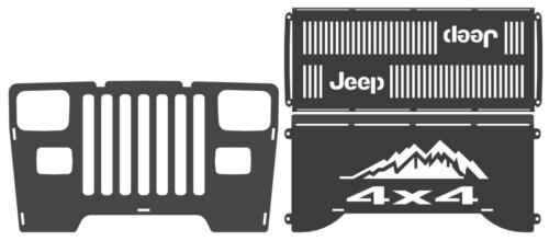 Jeep YJ fire pit parts