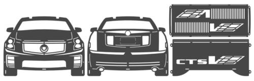 cadillac cts-v 07 fire pit PARTS