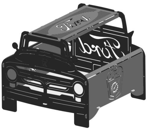ford 56 f100 fire pit