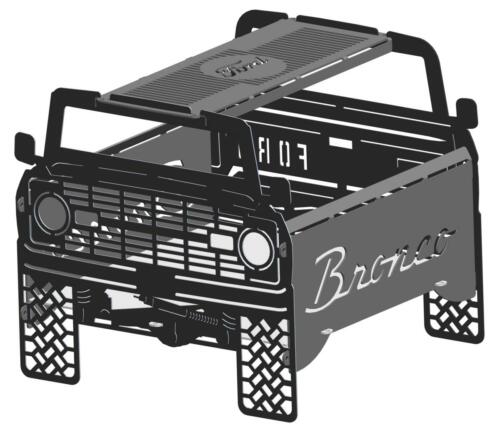ford bronco fire pit custom