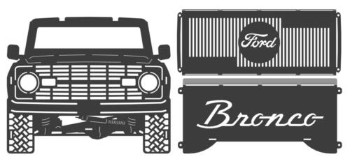 ford bronco fire pit parts