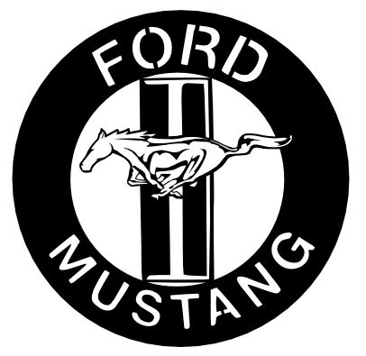 ford mustang sign