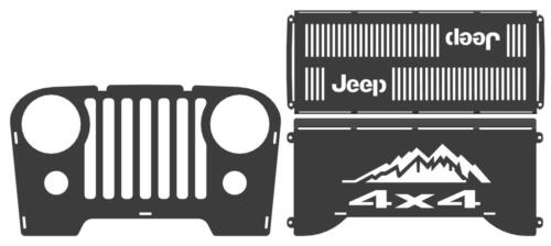 jeep CJ fire pit parts