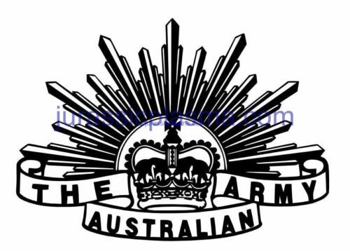 Australia army creast. imageWM