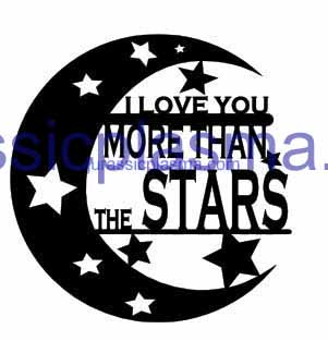 I love you more than the stars imageWM