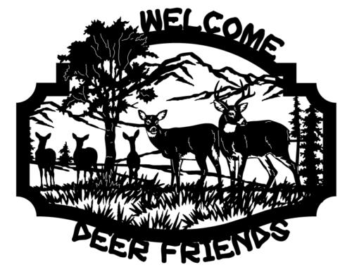 Welcome Deer Friends