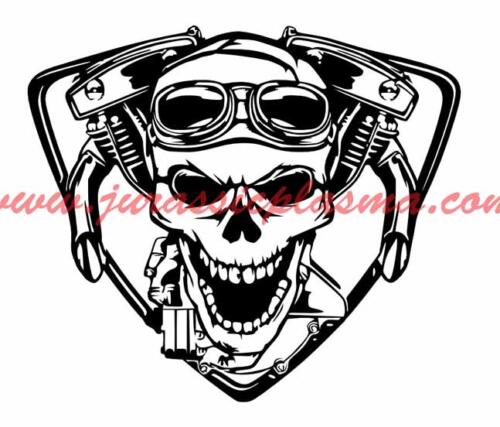 harley motoskull24AV