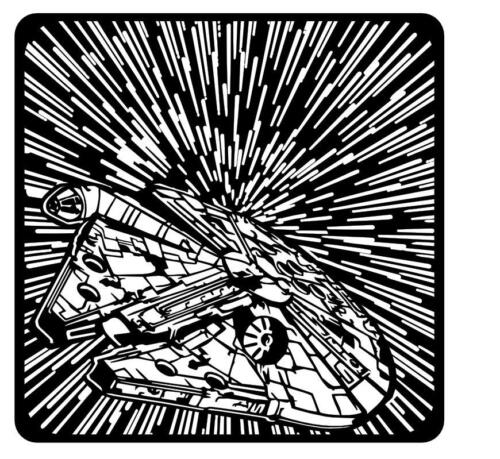 millennium falcon rounded 24